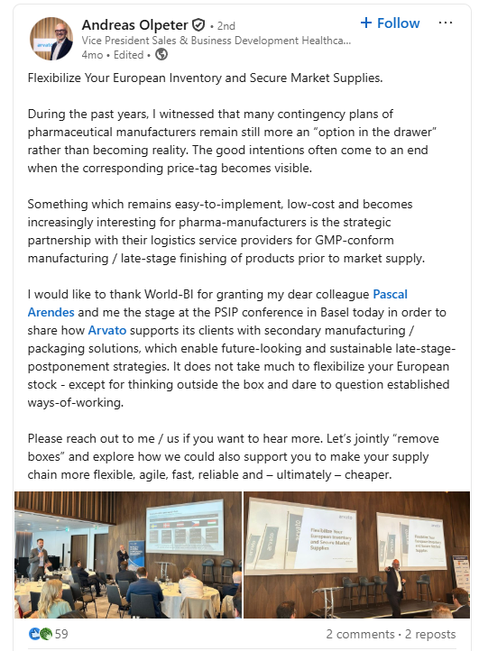 Andreas Olpeter, Arvato